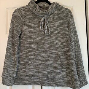 Stitch Fix Loveappella Draw String Funnel Neck Sweater